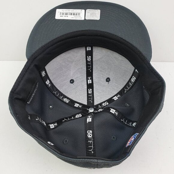 Arizona Cardinals 59Fifty Fitted Hat Crucial Catch Cancer Embroidered New Era 8 - Picture 10 of 10